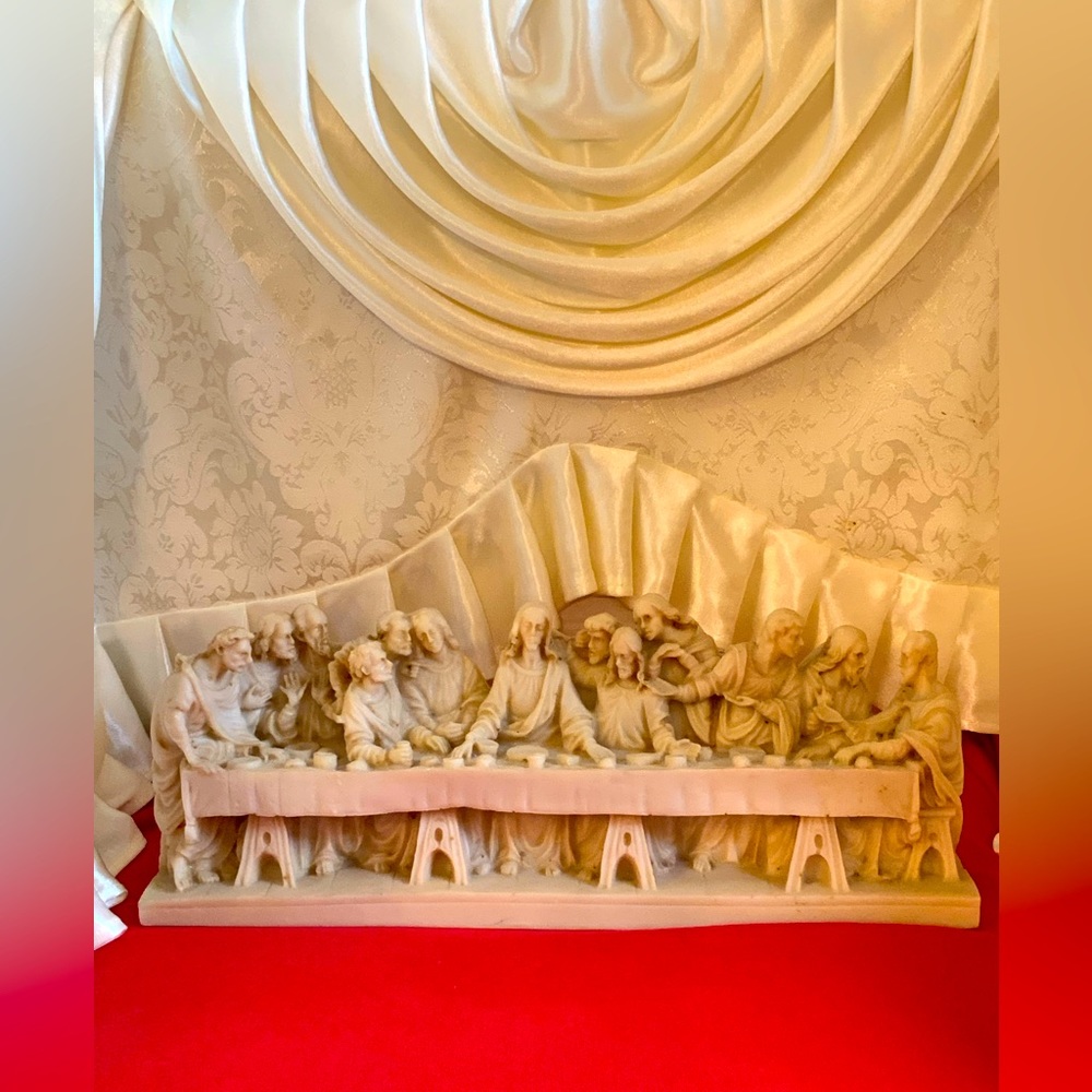 THE LAST SUPPER 3D TABLE TOP SCULPTURE